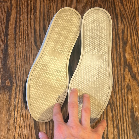 All Saints Gold Patent Leather Sneakers - Picture 7 of 8